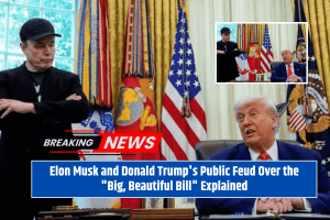 Elon Musk and Donald Trump's Public Feud Over the "Big, Beautiful Bill" Explained